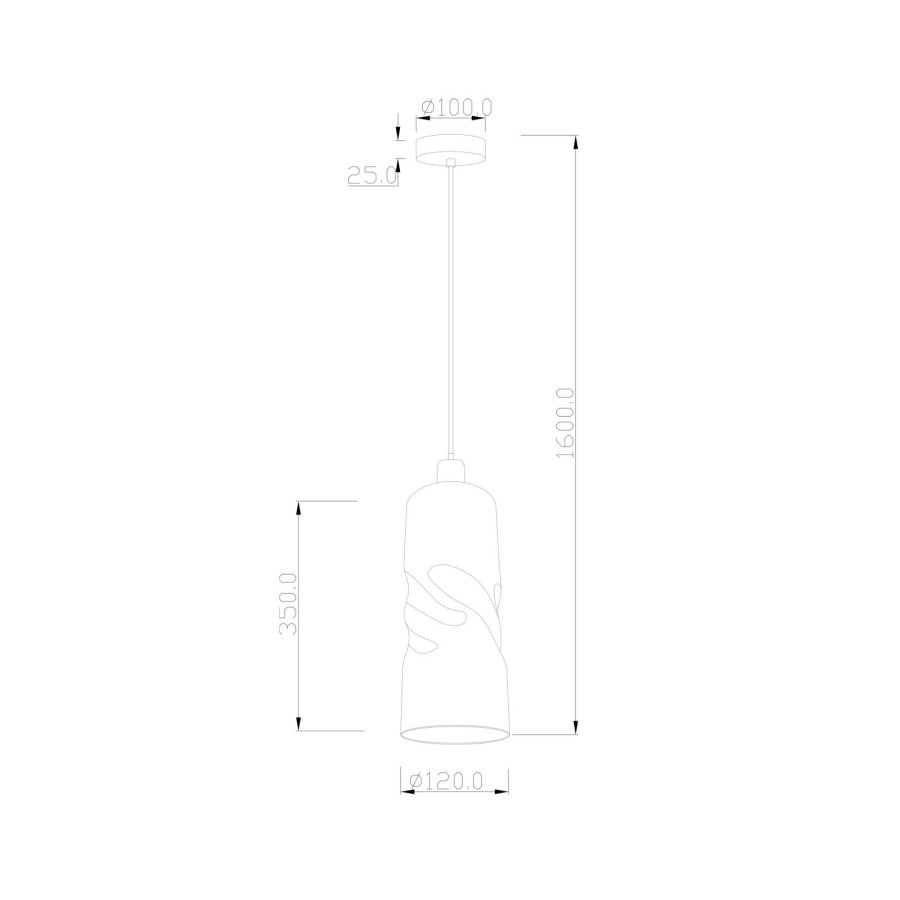 Visilica Twist ML-61806-1 siva