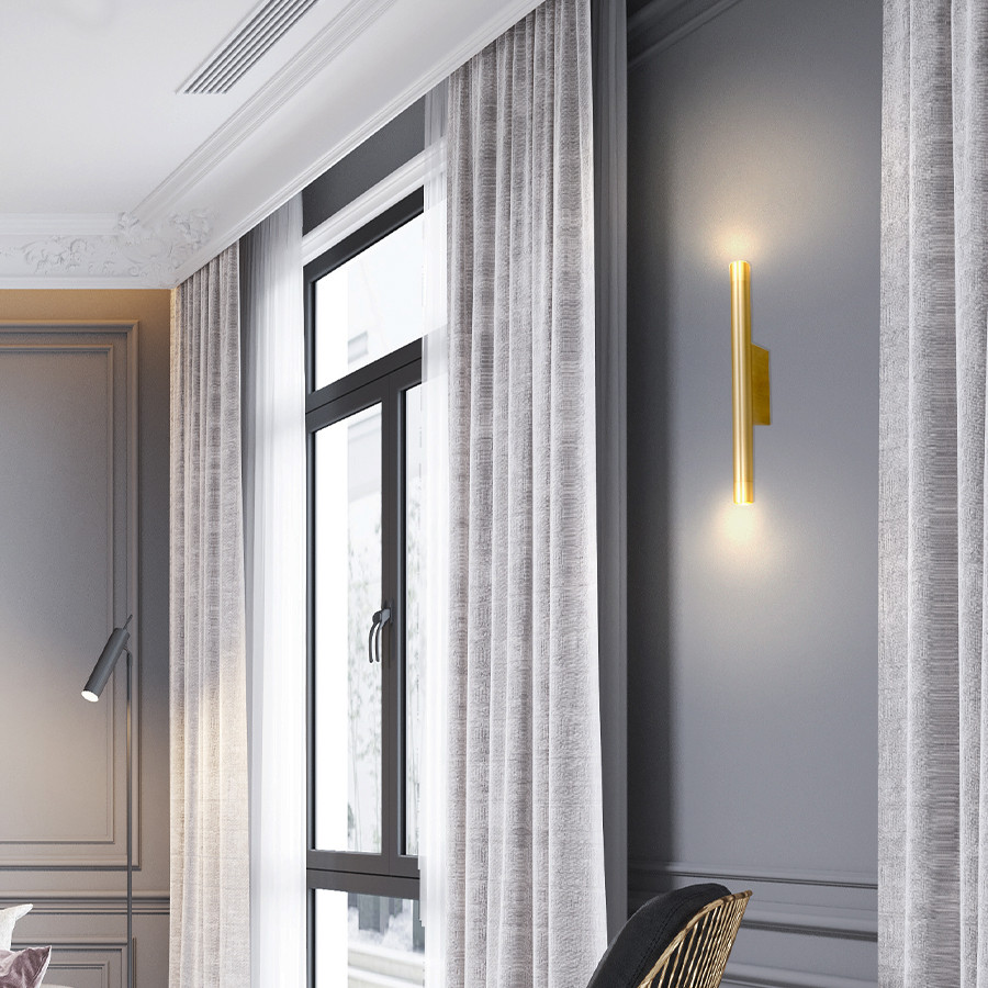 Zidna lampa Duholm ML-18127-2W Zlatna