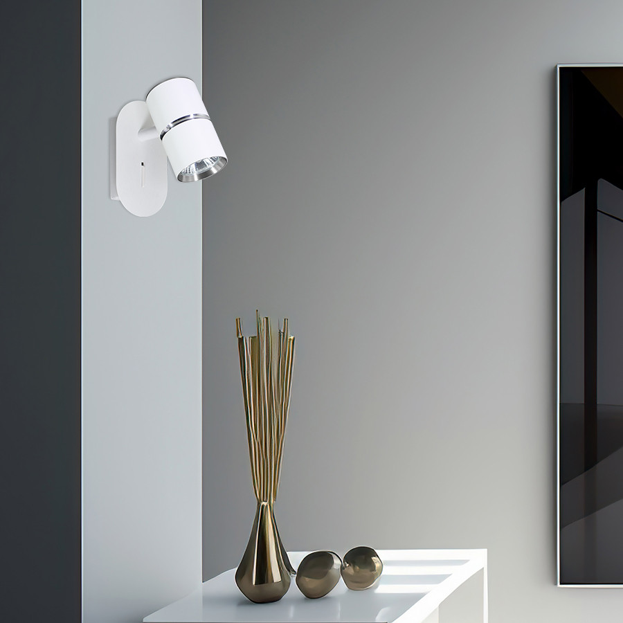 Zidna lampa Genesis ML-2170-01W Bijela