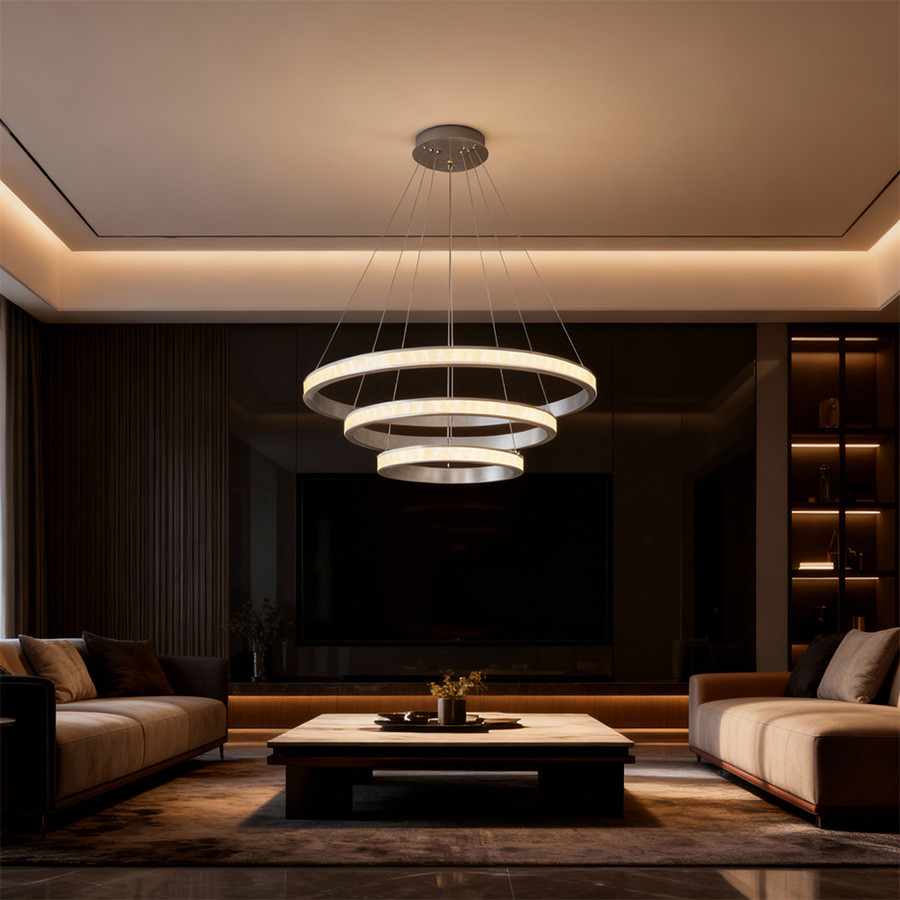 Luster LED Richardson ML-P03A3-03 Srebrni