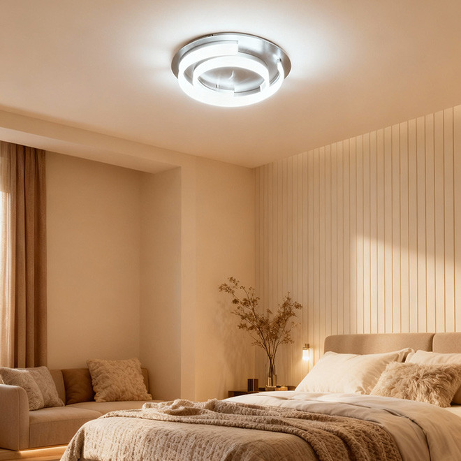 Luster LED Harvard ML-C02B2-02 Srebrni