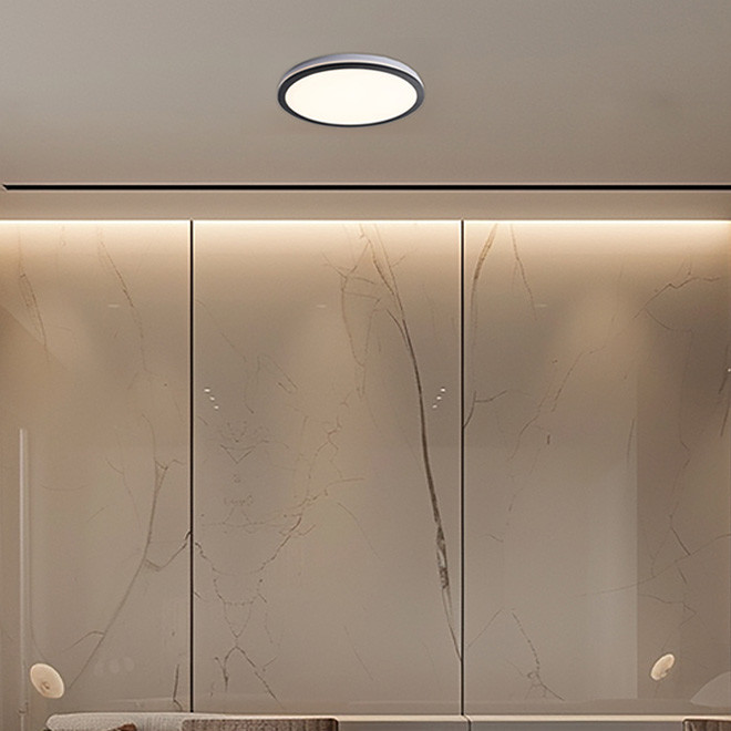 Plafonjera LED Violet EL-PB-2513 24W Crna