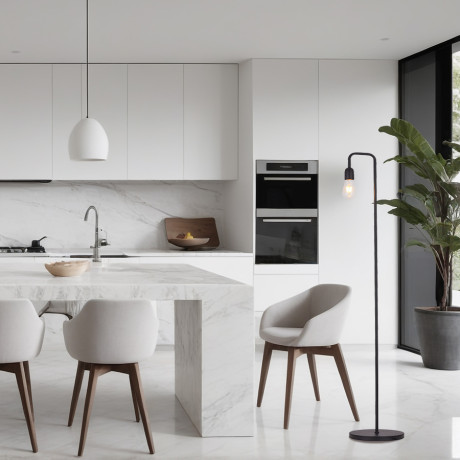 Podna lampa Hanover ML-20180392F crna