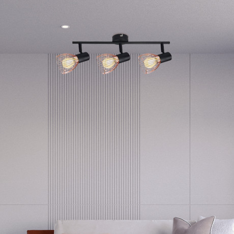 Spot lampa Geneva ML-1712011-03 crna+bakar