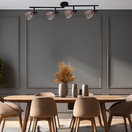 Spot lampa Geneva ML-1712011-04 crna+bakar