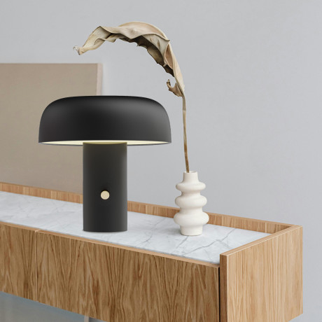 Stolna lampa LED Herberg MSL-761-1T Crna