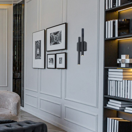 Zidna lampa Duholm ML-18127B-4W Crna