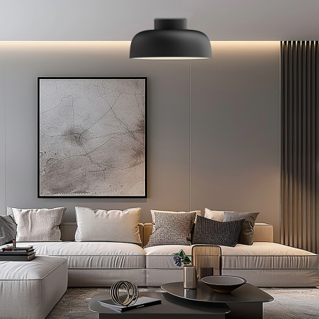 Plafonjera LED Herberg MSL-759-300-1C Crna