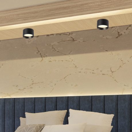 LED downlight Hojlund ML-0812H-12W nadgradni crni