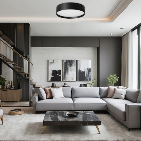 Plafonjera LED Arneta MSL-0292H-60W Crna