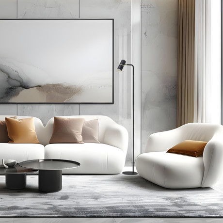 Podna lampa Genesis ML-2173-01F Crna