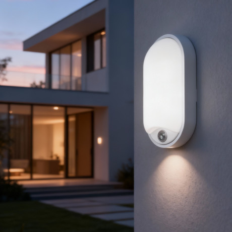 Zidna lampa LED sa senzorom Hendry ML19D-210T bijela