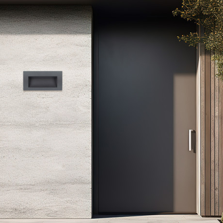 Vrtna lampa LED ugradna Allegro ML-3102 antracit