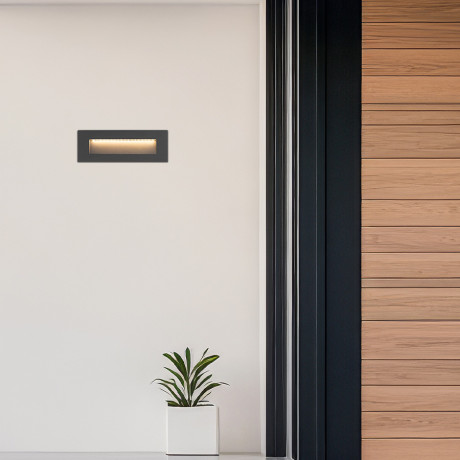 Vrtna lampa LED ugradna Fulton ML-2202 antracitna