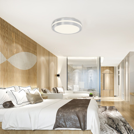 Plafonjera LED E-light Kellie EL-1806 40W IP65 Siva